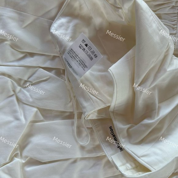 Reformation Carlow Two Piece Dress in White - Picture 13 of 16